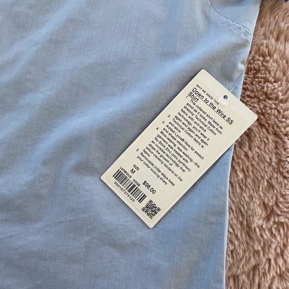 Lululemon Down to the Wire SS NWT - Picture 7 of 10